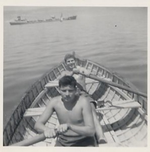Cadets slaving in Bitter Lakes 1958