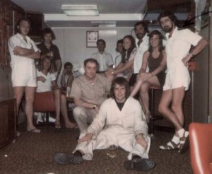 Frank Nesbitt, Dicky Drummond, Carol Collins, John Munday