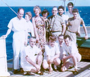 London Majesty 1962 Malcolm McGuire, Sheila Eckermann, Valerie Jones, Irene & Murdo Riley, - Front - RK Clark, Winter & Bellenger