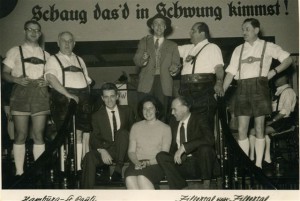 O. Courier Zillertal Hamburg Sat L-R John Aspin, 2nd Eng Wife & 2nd Eng