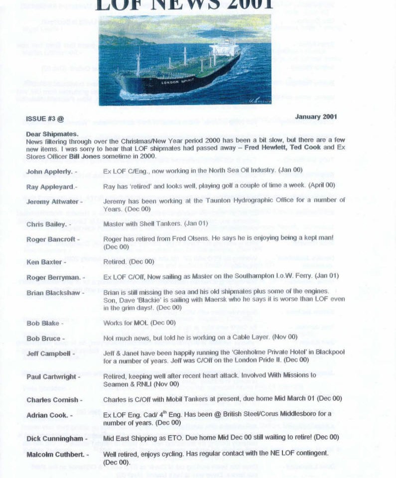 LOF Printed News 2001 01