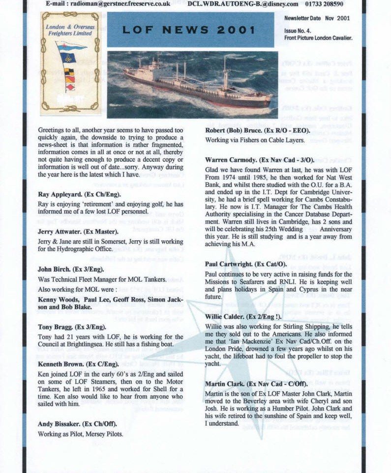 LOF Printed News 2001 11