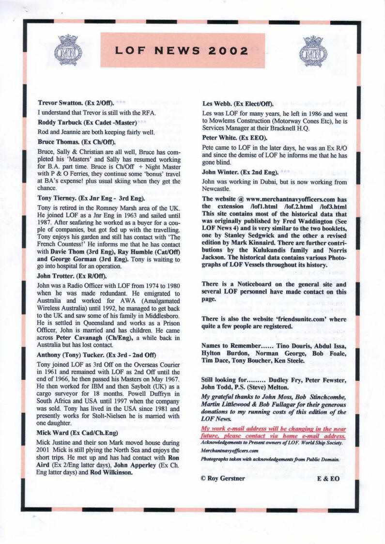 LOF Printed News 2002 - Page 5