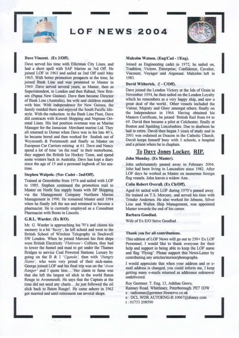 LOF Printed News 2004 - Page 5