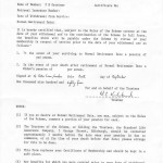 Certificate of Entitlement